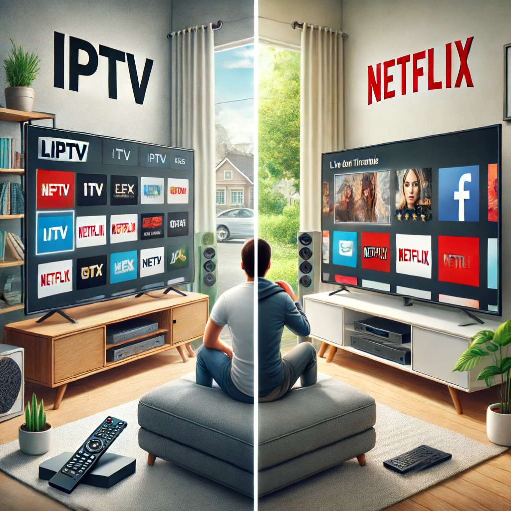 Comparing IPTV and Netflix