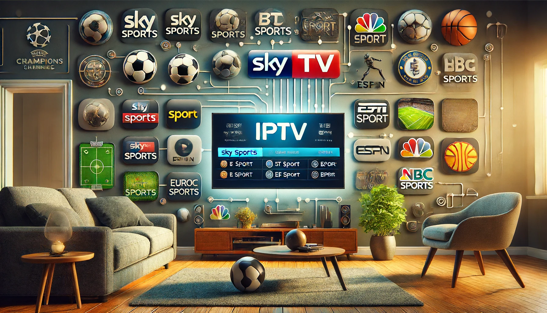 best sports channels available on IPTV